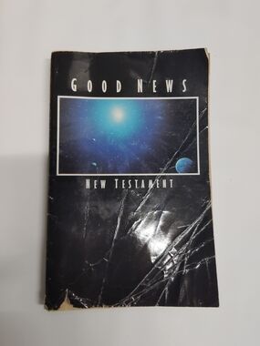 Good News New Testament Paperback - Black & Blue Cover